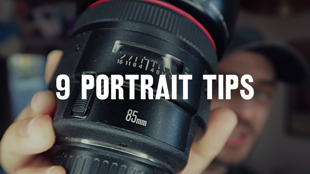 9 astuces pour faire de meilleurs portraits photo